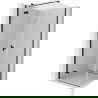 Mexen Mist H T лява душ кабина 80 x 80 см, прозрачна, черна - 8A5T-080-080-70-00-L
