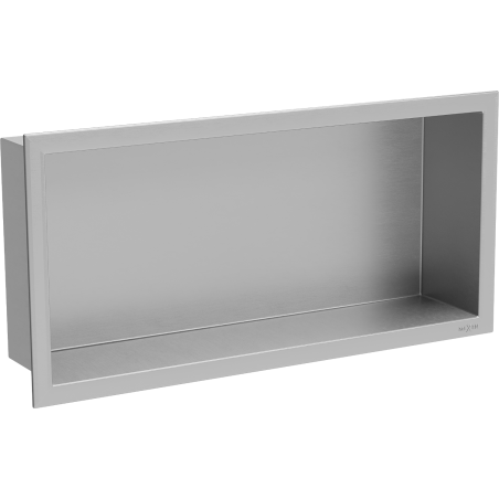 Mexen X-Wall-R вградена полица с фланец 45 x 20 см, инокс - 1910452010