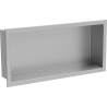 Mexen X-Wall-R вградена полица с фланец 45 x 20 см, инокс - 1910452010