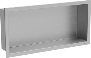 Mexen X-Wall-R нишева етажерка с фланец 45 x 20 см, инокс - 1910452010