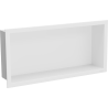 Mexen X-Wall-R вградена лавица с борд 45 x 20 см, бяла - 1920452010