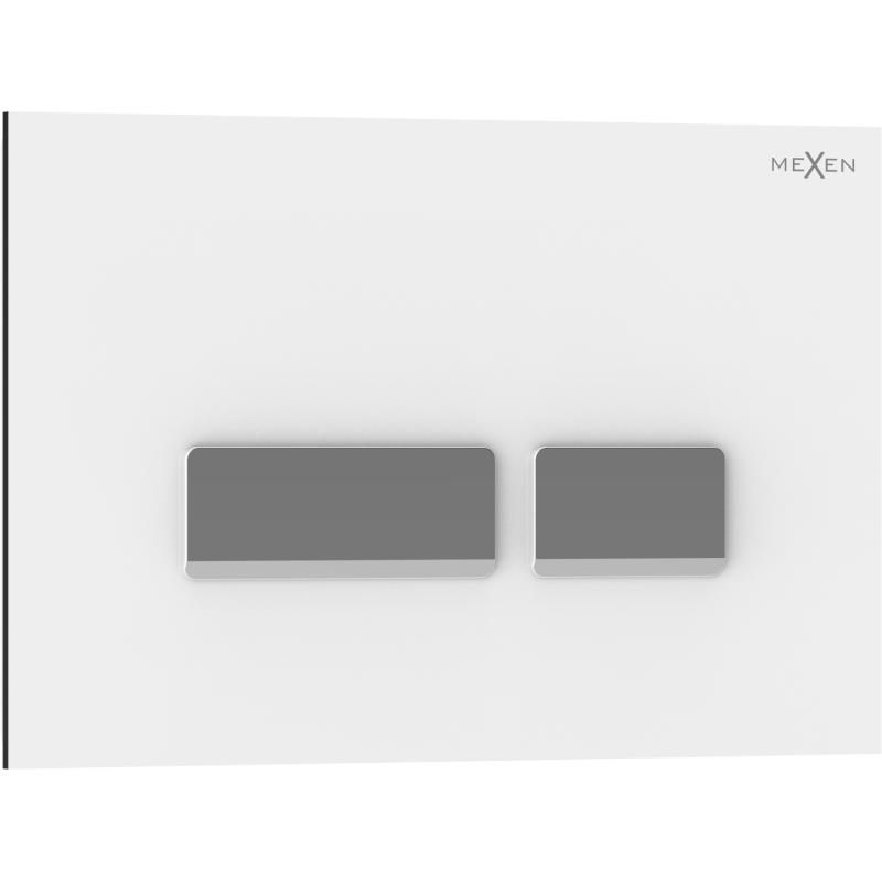 Mexen Tex 07 бутон за изплакване, бял - 6107-01