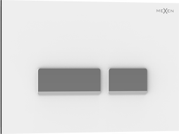 Mexen Tex 07 бутон за изплакване, бял - 6107-01