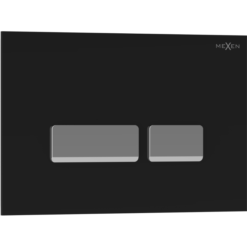 Mexen Tex 07 бутон за промиване, черен - 6107-02