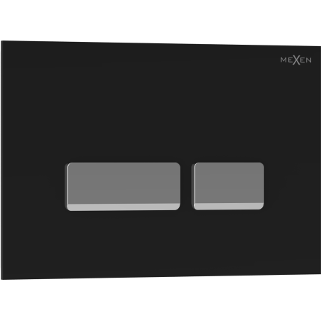 Mexen Tex 07 бутон за промиване, черен - 6107-02