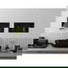 Mexen X-Wall-R вградена полка с яка 45 x 20 см, черна - 1970452010