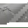 Mexen Mist H T лява душ кабина 70 x 70 см, прозрачна, хром - 8A5T-070-070-01-00-L