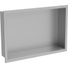 Mexen X-Wall-R нишева полица с яка 45 x 30 см, инокс - 1910453010