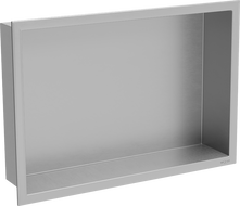 Mexen X-Wall-R стелаж за вграждане с яка 45 x 30 см, инокс - 1910453010