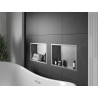 Mexen X-Wall-R нишева полица с яка 45 x 30 см, инокс - 1910453010