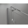 Mexen Mist H Т лява врата душ кабина 80 x 120 см, прозрачна, хром - 8A5T-080-120-01-00-L