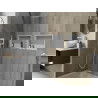 Mexen X-Wall-R вградена рафт с коляно 45 x 30 см, бял - 1920453010