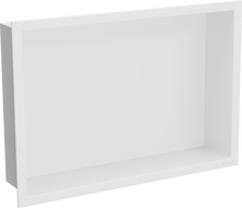 Mexen X-Wall-R вградена полица с фланец 45 x 30 см, бяла - 1920453010