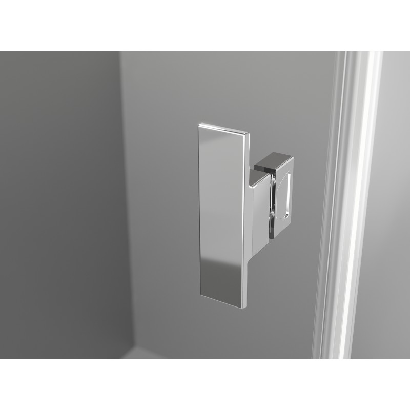 Mexen Mist-H Duo лява душ кабина 95 x 70 см, прозрачна, хром - 8A5-095L-070P-01-00