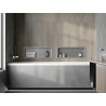 Mexen X-Wall-R нишева полица с фланец 60 x 20 см, инокс - 1910602010
