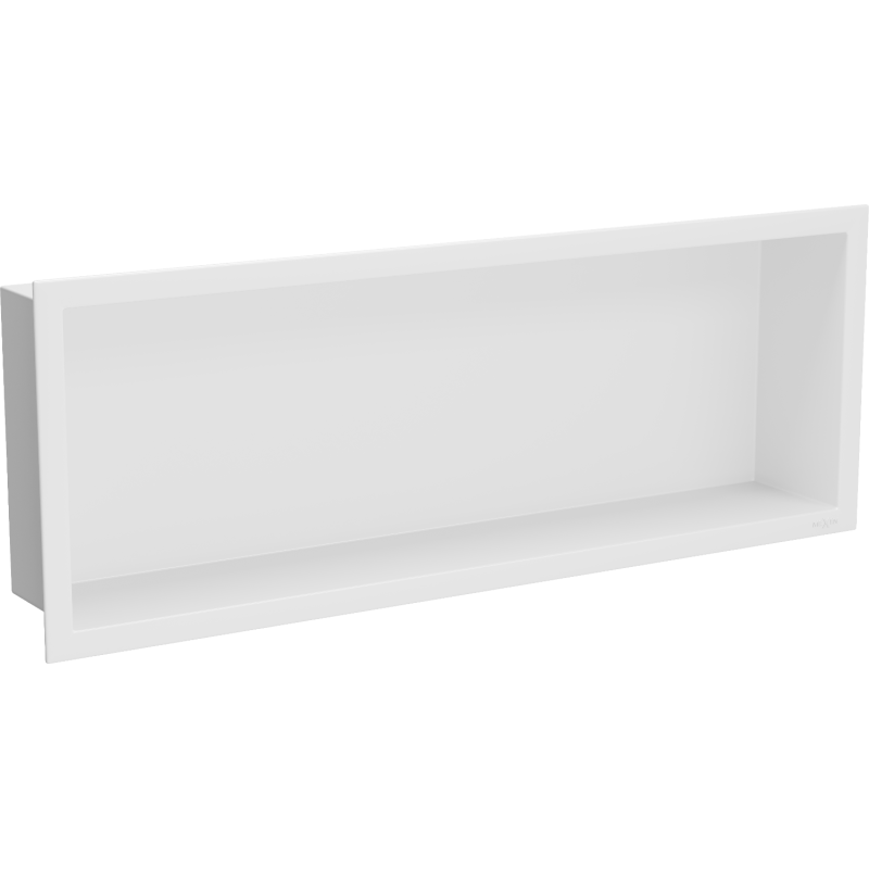 Mexen X-Wall-R нишева рафт с фланец 60 x 20 см, бяла - 1920602010