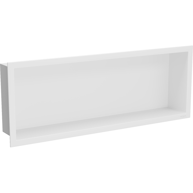Mexen X-Wall-R вградена полица с фланец 60 x 20 см, бяла - 1920602010