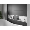 Mexen X-Wall-R нишева рафт с фланец 60 x 20 см, бяла - 1920602010