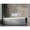 Mexen X-Wall-R нишева рафт с фланец 60 x 20 см, бяла - 1920602010