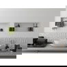 Mexen X-Wall-R стенна полица с яка 60 x 20 см, бяла - 1920602010