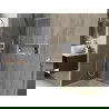 Mexen X-Wall-R стенна полица с яка 60 x 20 см, бяла - 1920602010