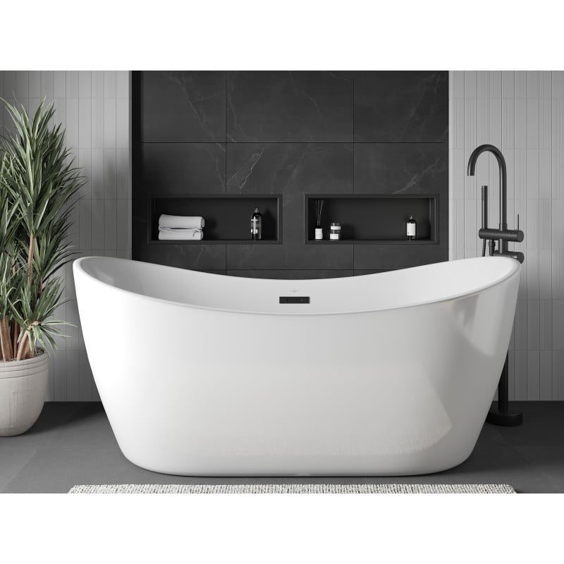 Mexen X-Wall-R стенен рафт с борд 60 x 20 cm, черен - 1970602010