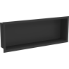 Mexen X-Wall-R вградена рафт с якерт 60 x 20 см, черен - 1970602010