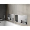 Mexen X-Wall-R ниша рафт с кант 60 x 30 cm, inox - 1910603010