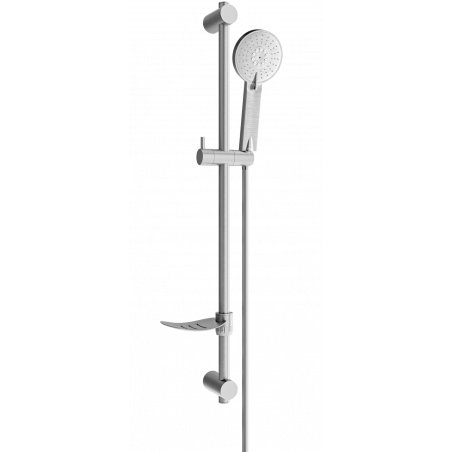 Mexen DF40 плъзгащ се душ комплект, четка с цвят gun gray - 785404582-66