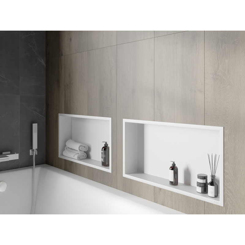 Mexen X-Wall-R ниша полка с фланец 60 x 30 см, бяла - 1920603010