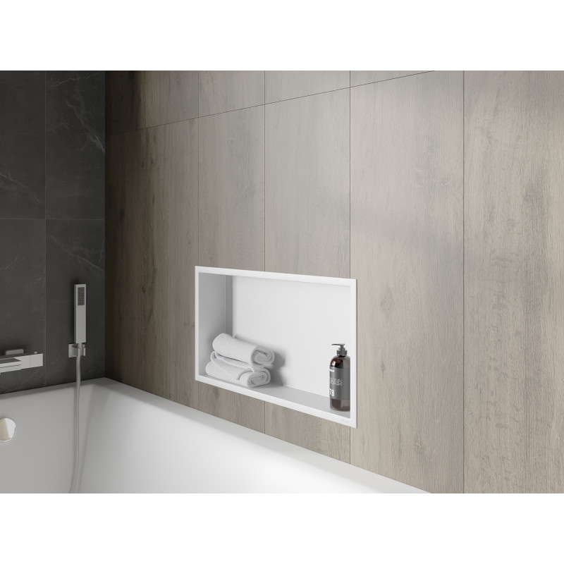 Mexen X-Wall-R ниша полка с фланец 60 x 30 см, бяла - 1920603010