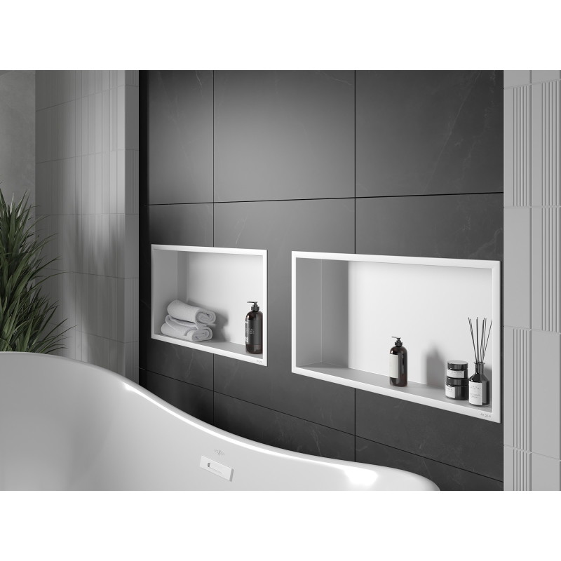 Mexen X-Wall-R ниша рафт с яка 60 х 30 см, бяла - 1920603010