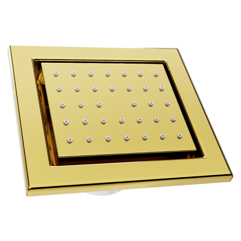 Mexen странична вградена дюза, злато - 79365-50