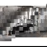 Мексен Lunar-B душ кабина отваряема дясна 80 x 70 см, прозрачна, четка gun gray - 832-080-070-66-00-P