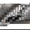 Мексен Lunar-B душ кабина отваряема дясна 80 x 70 см, прозрачна, четка gun gray - 832-080-070-66-00-P