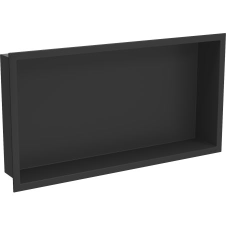 Mexen X-Wall-R вдлъбната полица с яка 60 x 30 см, черна - 1970603010