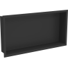 Mexen X-Wall-R вдлъбната полица с яка 60 x 30 см, черна - 1970603010