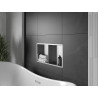 Mexen X-Wall-R вградена рафт с фланец и рафт 60 x 30 см, инокс - 1910603010S