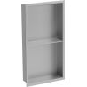 Mexen X-Wall-R вградена рафт с фланец и рафт 60 x 30 см, инокс - 1910603010S