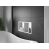Mexen X-Wall-R нишева лавица с фланец и лавица 60 x 30 см, бяла - 1920603010S