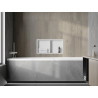 Mexen X-Wall-R нишева лавица с фланец и лавица 60 x 30 см, бяла - 1920603010S