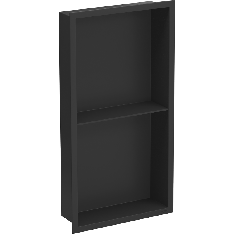Mexen X-Wall-R вградена рафтова система с облицовка и рафт 60 x 30 см, черен - 1970603010S