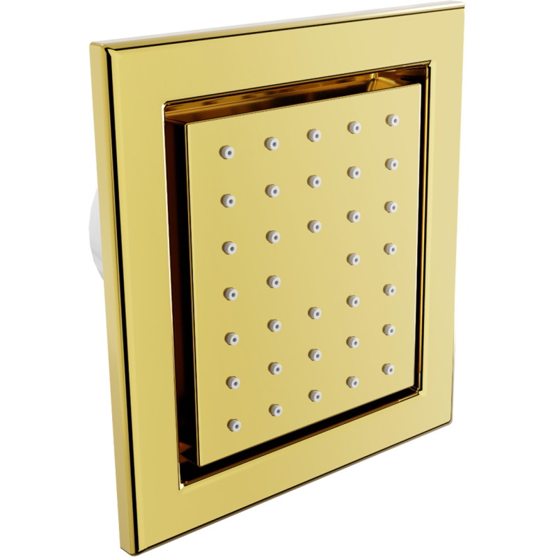 Mexen Cube Вградена странична дюза, златна - 79365-50