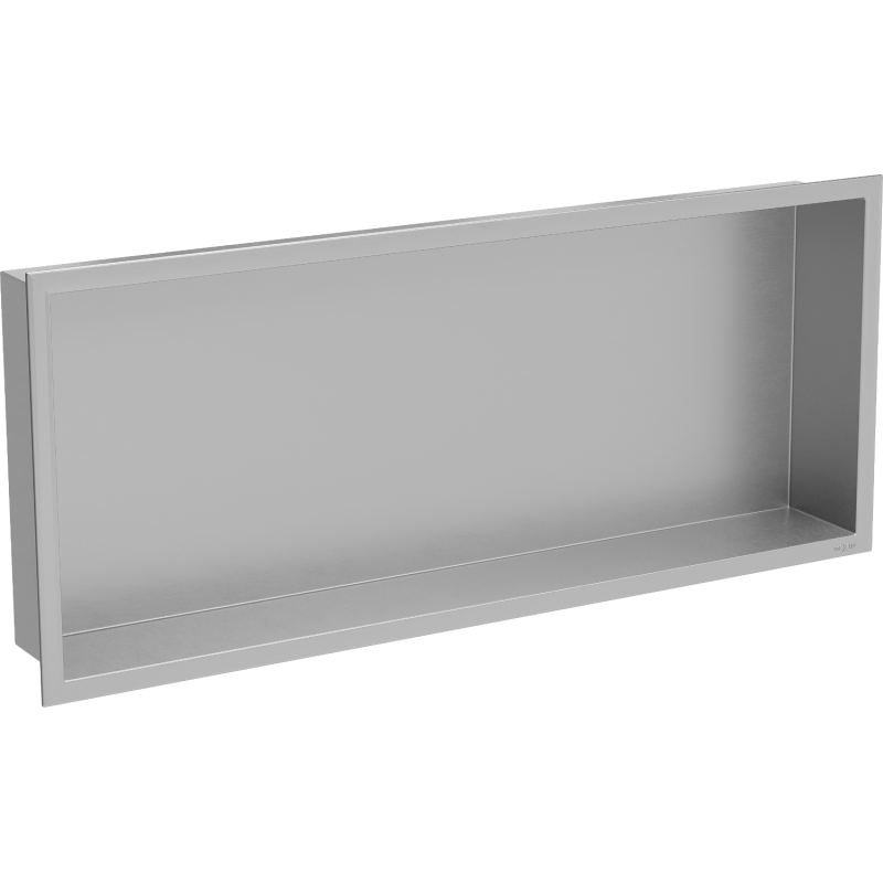 Mexen X-Wall-R нишева полица с яка 75 x 30 см, инокс - 1910753010