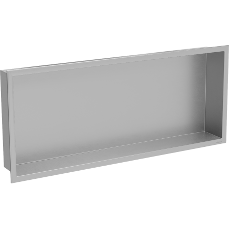 Mexen X-Wall-R нишева полица с яка 75 x 30 см, инокс - 1910753010