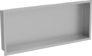 Mexen X-Wall-R нишева полица с яка 75 x 30 см, инокс - 1910753010