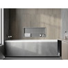 Mexen X-Wall-R нишева полица с яка 75 x 30 см, инокс - 1910753010