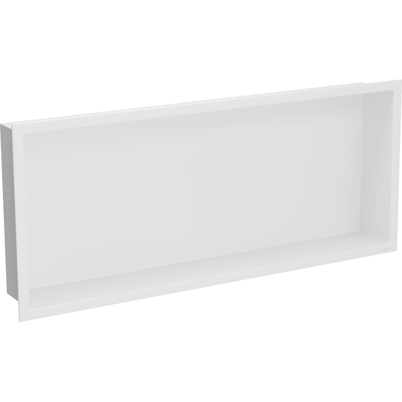 Mexen X-Wall-R вградена полица с ръб 75 x 30 см, бяла - 1920753010