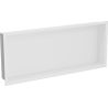 Mexen X-Wall-R вградена полица с ръб 75 x 30 см, бяла - 1920753010