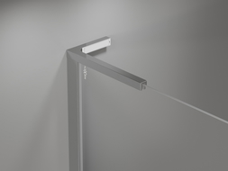 Mexen Mist H L Duo душ кабина с отварящи се врати 85 x 70 см, прозрачна, хром - 8A5L-085L-070P-01-00